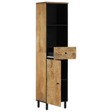 Bathroom Cabinet 38x33x160 cm Solid Wood Mango 356913