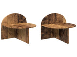 Bedside Table 2 pcs Old Wood 40 x 35.5 x 45.5 cm 8001146