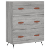 Highboard Grey Sonoma 69.5x34x180 cm Engineered Wood 3189355
