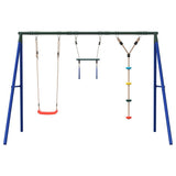 Outdoor Swing Set with Swing. Trapeze. Disc Swing 3283603