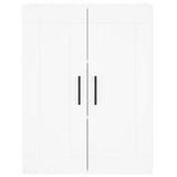 Highboard White 69.5x34x180 cm Engineered Wood 3199897