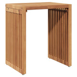 Garden Side Table 3 pcs Brown 33 x 44.5 x 51 cm Solid Teak Wood 42006351