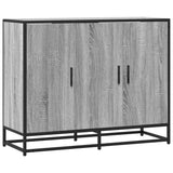 Sideboard Grey Sonoma 94x35x76 cm Engineered Wood 849007