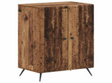 Shoe Cabinet BREDA 59.5 x 39.5 x 90 cm Engineered Wood Old Wood 897533