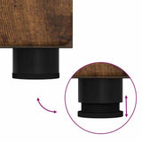 Bathroom Furniture Set TULUM 3 pcs Smoked Oak 60 x 34 x 63 cm 3398039
