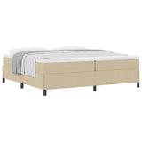 Box Spring Bed Grey Green 200 x 200 cm Velvet 42006991