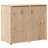 Kitchen Cabinet with Shelf MEPPEL Brown Oak 106 x 55 x 92 cm 868161