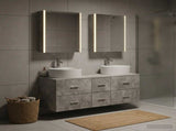 Bathroom Furniture Set 5 pcs Concrete Grey 3406930
