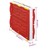 Kids Foldable Playhouse with Working Door and Windows 92577