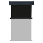Balcony Side Awning 105x250 cm Black 48412