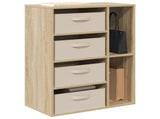 Sideboard with Drawer Sonoma Oak 60 x 33.5 x 84 cm 8000470