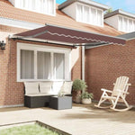 Automatic Retractable Awning Brown 300x250 cm 3310203