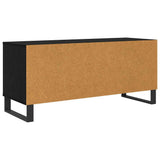 TV Cabinet with Drawer Black Oak 100 x 34.5 x 44.5 cm 881788