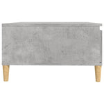 ZNTS Coffee Table Concrete Grey 90x60x35 cm Engineered Wood 805999