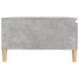 ZNTS Coffee Table Concrete Grey 90x60x35 cm Engineered Wood 805999