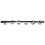Ceiling Spotlight Black 110.5 x 13 x 26 cm Glass and Metal 42001222