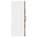 Wall Cabinet LUCCA Smoked Oak 30 x 31 x 80 cm Engineered Wood 885015