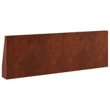 Retaining Wall 6 pcs 60 x 12 x 40 cm Weathering Steel Rusty 3449169
