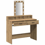 Dressing Table Brown 100 x 41 x 140 cm Engineered Wood 865180