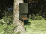 Deer Feeder Olive Green 28 x 30 x 80 cm Cold-Rolled Steel 874610