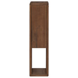 Bathroom Side Cabinet Natural 25 x 25 x 100 cm Solid Teak Wood 42026909