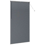 Venetian Blinds Manual Dark Grey 220 x 115 cm Aluminium 42006100