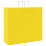 ZNTS Paper Bags 250 pcs with Handles Yellow 54x15x49 cm 4102018