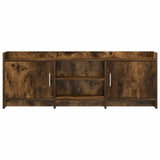 TV Cabinet 130 x 33 x 47 cm Smoked Oak Engineered Wood 8011175