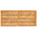 Garden Dining Table 200x90x74 cm Solid Wood Acacia 362242