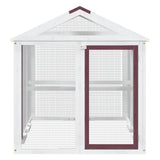 Run Box Mocha 141x94x104 cm Solid Wood Pine 172303