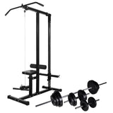 Power Tower with Barbell and Dumbbell Set 30.5 kg 275355