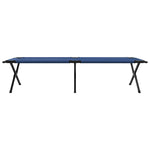 Folding Camping Bed Folding Manual Blue Oxford fabric 42003192
