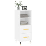 Sideboard White 34.5x34x90 cm Engineered Wood 828644