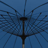 Garden Parasol with Aluminium Pole 270 cm Azure Blue 47311