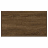 Bathroom Cabinet Brown Oak 60x33x80 cm Engineered Wood 815665