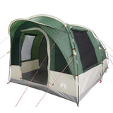 Camping Tent Tunnel 3-Person Green Waterproof 94622