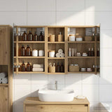 Bathroom Cabinet Set 3 pcs 80 x 10.5 x 50 cm Engineered wood 3403655