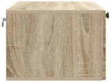 Wall-Mounted TV Cabinet Sonoma Oak 78.5 x 31 x 30 cm 898037