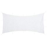 Camouflage Net with Storage Bag 833x609 cm White 4008299