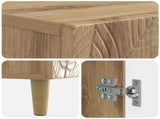 Bathroom Cabinet with Open Shelf DELFT Artisan Oak 897044