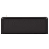 Garden Raised Bed with Self Watering System Anthracite 100x43x33 cm 313961