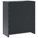 ZNTS File Cabinet Anthracite 79x40x90 cm Steel 339735