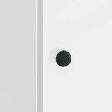Bedside Cabinet 2 pcs High Gloss White 43 x 34.5 x 50 cm 895494