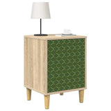 Bedside Cabinet GELEEN 2 pcs Sonoma Oak 36 x 33 x 50 cm 8007194