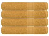 Bath Towels "FROGN" 4 pcs Gold 100x150 cm 360 gsm 136813