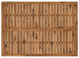 Coffee Table Natural and White 100 x 100.5 x 45 cm 901290