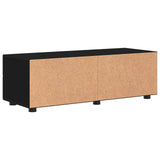 Wooden Cabinet Black 100.5 x 39 x 30 cm Engineered Wood 880242