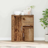 Sideboard with Drawer Old Wood 60 x 31 x 70 cm Engineered Wood 871415