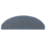 Stair Mats Self-adhesive Sisal-Look 30 pcs 65x21x4 cm Blue 3365874