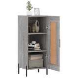 Sideboard Grey Sonoma 34.5x34x90 cm Engineered Wood 830458